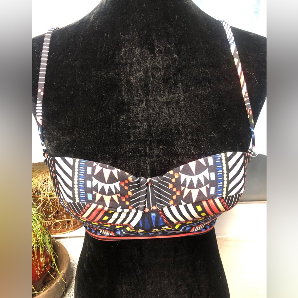 NWT Strawberry Bohemian Bikini Top